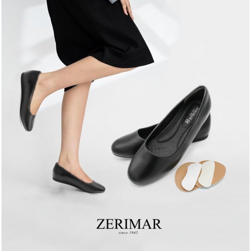 Professional Leather Shoe for Office and Events 1.5 cm Heel