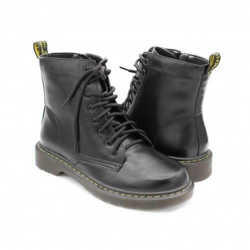 Military style boots with...