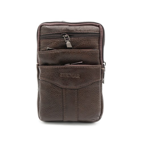 BLOKI leather shoulder bag 18x12x4 cm