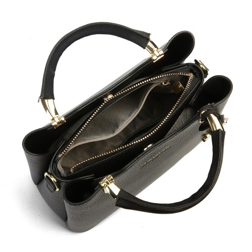 Double-handle leather bag 23x18x11 cm ERESO
