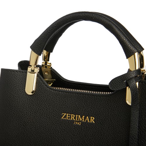 Double-handle leather bag 23x18x11 cm ERESO