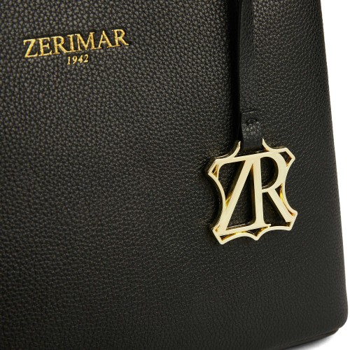 Double-handle leather bag 23x18x11 cm ERESO