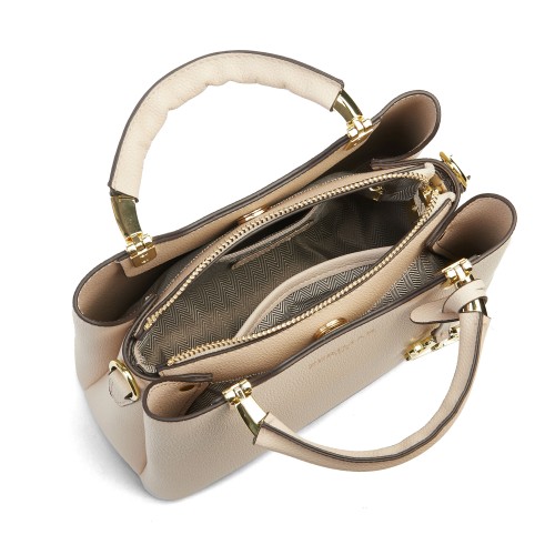 Double-handle leather bag 23x18x11 cm ERESO