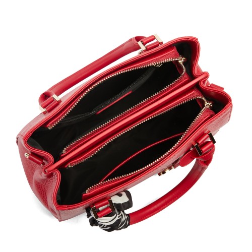 Double-handle leather bag 23x18x11 cm MAZE
