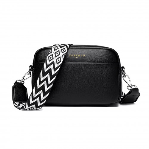 Leather shoulder bag...