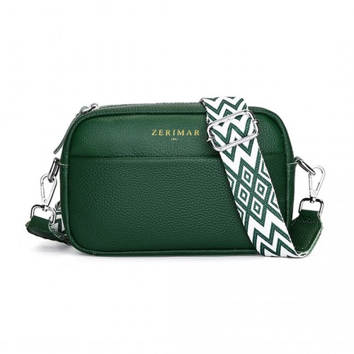 Leather shoulder bag 21x15x8 cm RALE