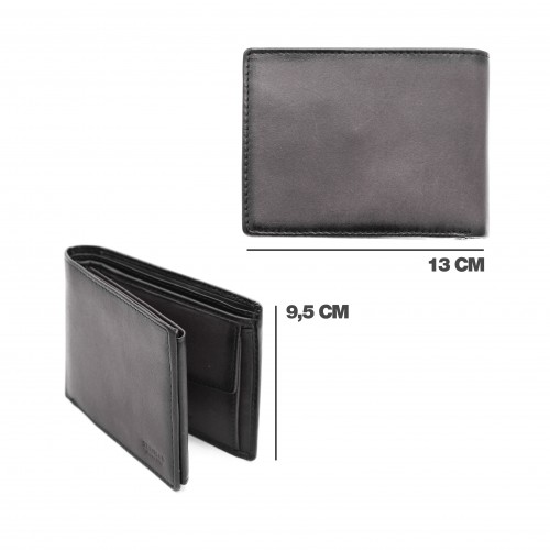 Leather wallet 9,5x13 cm - OCEAN&APACHE