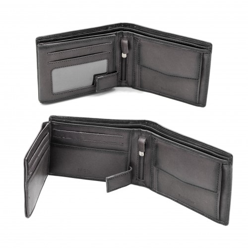 Leather wallet 9,5x13 cm - OCEAN&APACHE