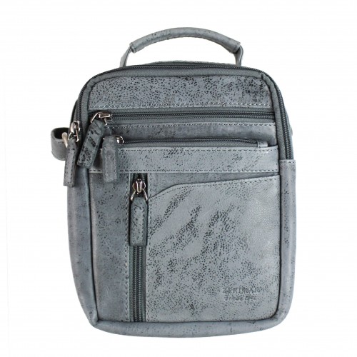Leather shoulder bag 15,5x21x10 cm COOLE