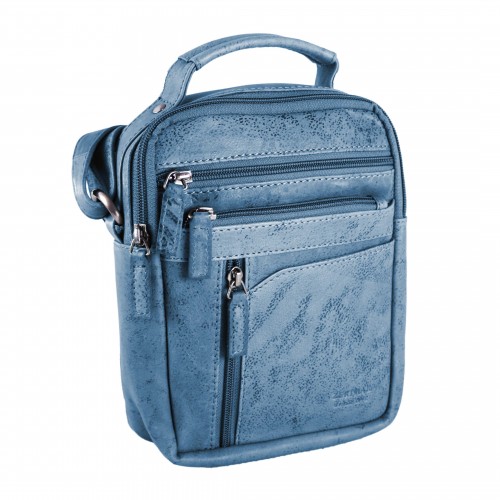 Leather shoulder bag 15,5x21x10 cm COOLE