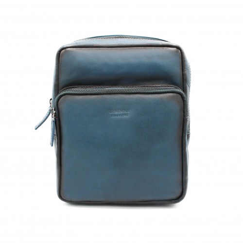 Leather shoulder bag...