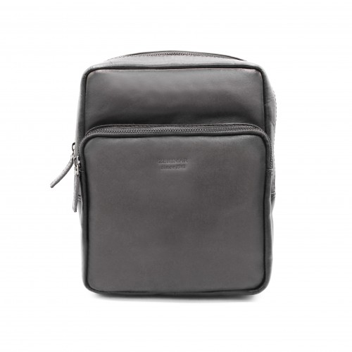 Leather shoulder bag 24x20x6 cm OCEAN&APACHE