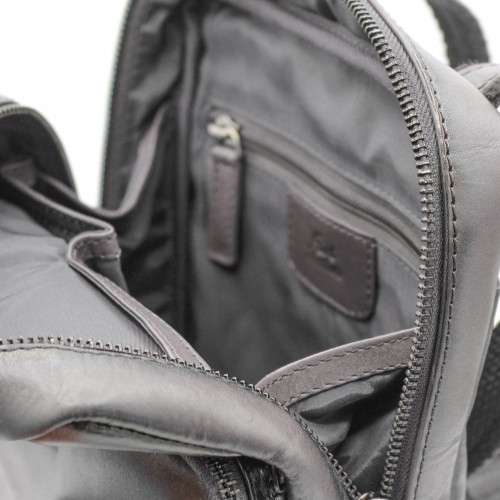 Leather shoulder bag 24x20x6 cm OCEAN&APACHE