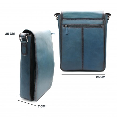 Leather shoulder bag...