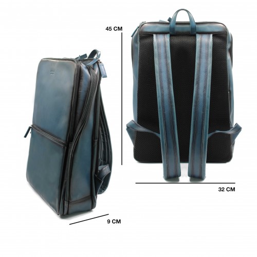 Natural leather backpack...
