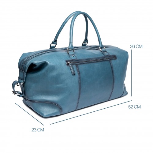 Leather travel bag 36x52x23...