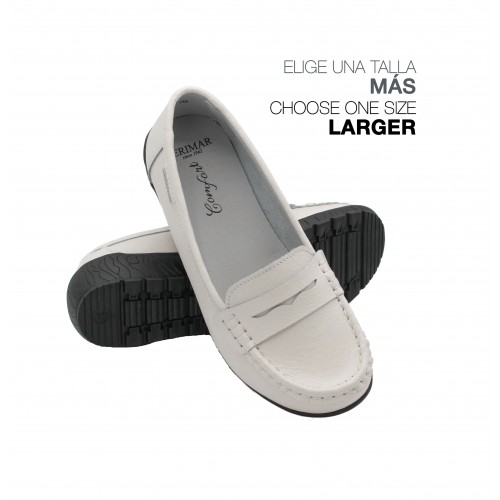 Leather moccasins with...