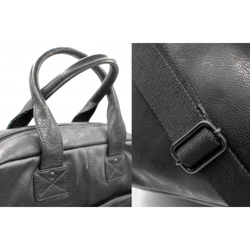 Leather briefcase 32x39x13 cm PULSION