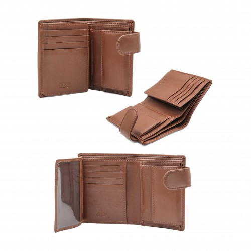 Leather wallet 10x8 cm ROLON