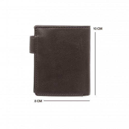 Leather wallet 10x8 cm ROLON
