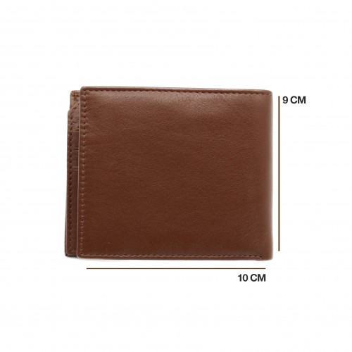 Leather wallet 10x9 cm CENDE