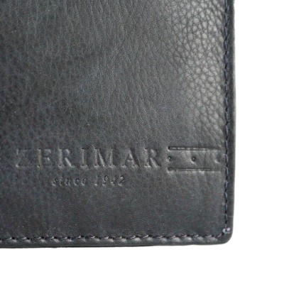 Leather wallet 11,5x8,5 cm TRIMER