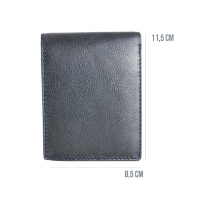 Leather wallet 11,5x8,5 cm TRIMER