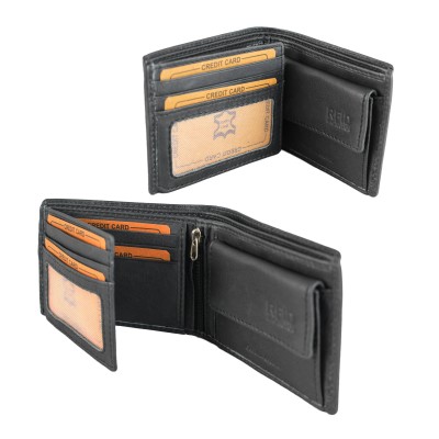 Leather wallet 11,5x8,5 cm TRIMER