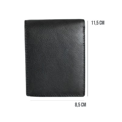 Leather wallet 11,5x8,5 cm TRIMER