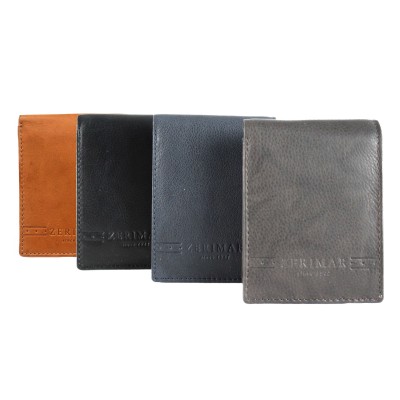 Leather wallet 11,5x8,5 cm TRIMER