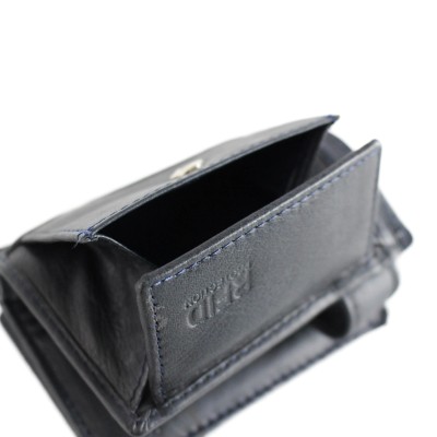 Leather wallet 11x9 cm TRIS