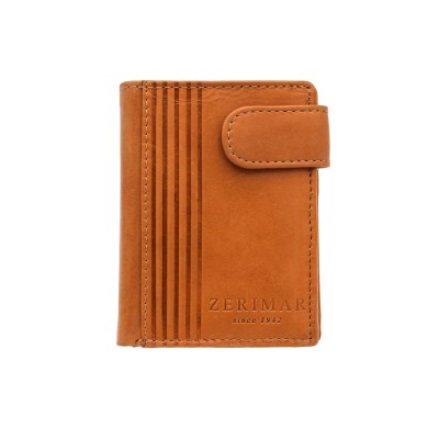 Leather wallet 11x9 cm TRIS