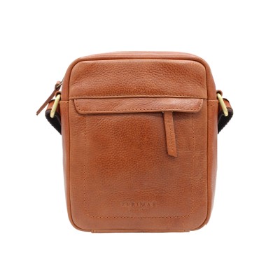 Leather shoulder bag GHOST 20x16x5,5 cm