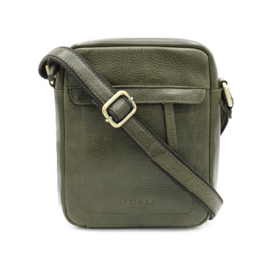 Leather shoulder bag GHOST 20x16x5,5 cm