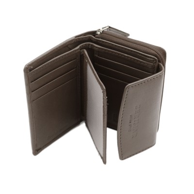 Multi-purpose leather wallet 10x8 cm
