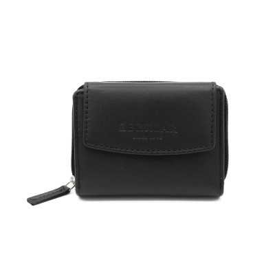 Multi-purpose leather wallet 10x8 cm