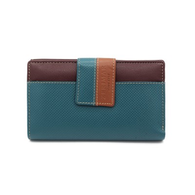 Multi-purpose leather wallet 17x10 cm