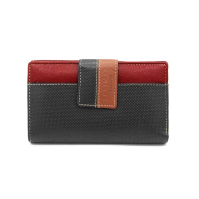 Multi-purpose leather wallet 17x10 cm