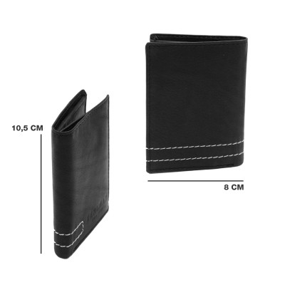 Leather wallet 10,5x8 cm RELS