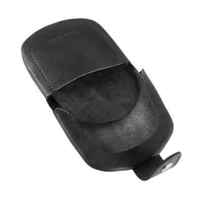 Leather high-heeled coin purse with tray 8.5x8 cm