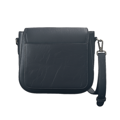 Embossed leather bag 19x19x8 cm ROSAE