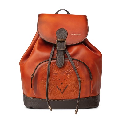 Leather backpack 36x30x16 cm VENO
