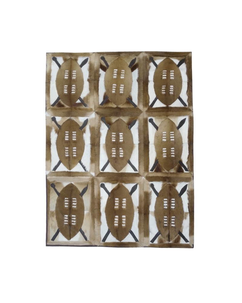 Gazelle Area Rug, 62x44 in, Exotic Area Rug, Area Rug Living Room Zerimar - 1