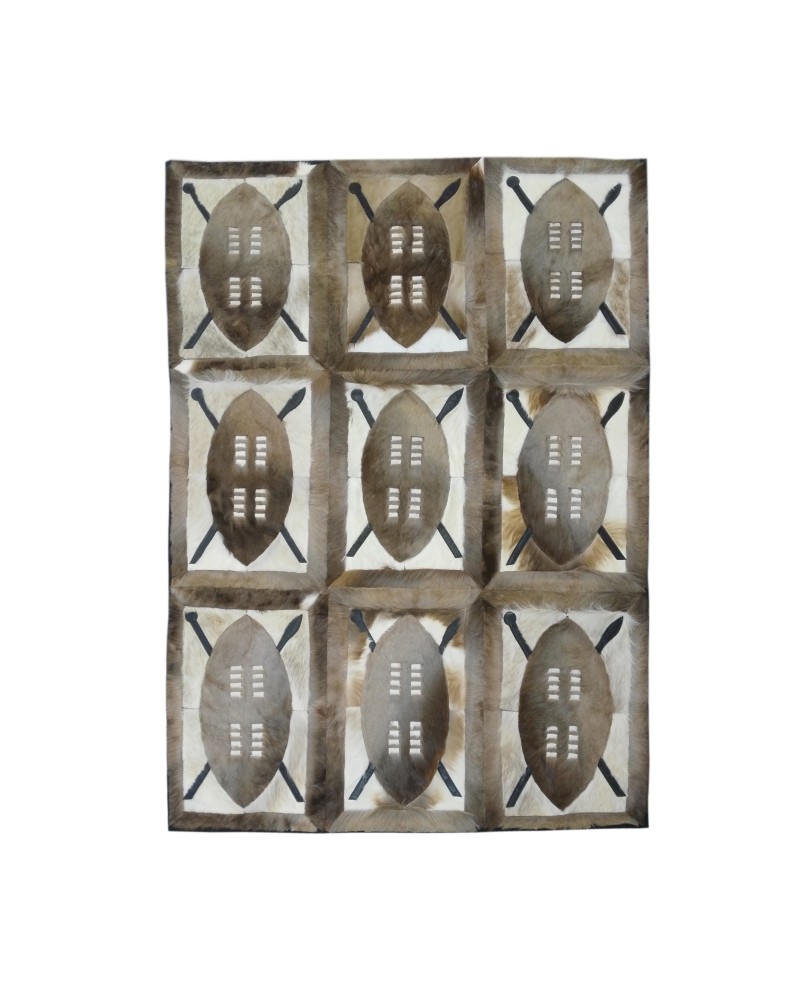 Gazelle Area Rug, 64x46 in, Exotic Area Rug, Area Rug Living Room Zerimar - 1