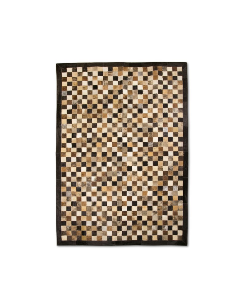 Cowhide Area Rug 180x120 cm CHESS Zerimar - 1