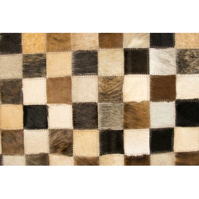 Cowhide Area Rug 180x120 cm CHESS Zerimar - 1