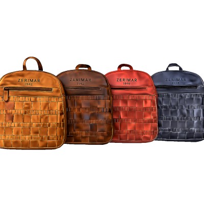 Natural leather backpack 28x26x8 cm PAYEO