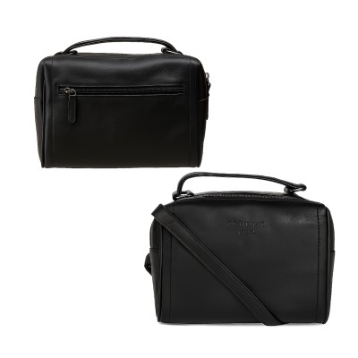 Leather shoulder bag 18x11x12 cm FARE