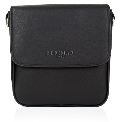 Leather shoulder bag 22x19x6 cm SERA