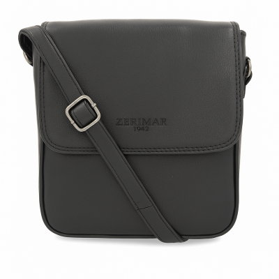 Leather shoulder bag 22x19x6 cm SERA